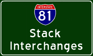 Interstate 81 Stack Interchanges