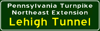 PA Turnpike Northeast Extension Lehigh Tunnel