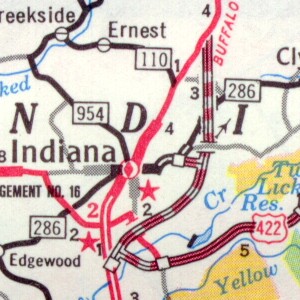 Indiana Bypass in 1971