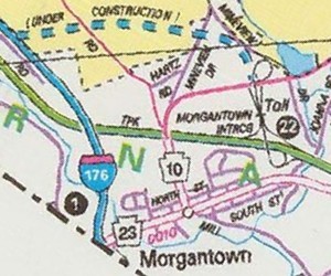 Morgantown in 1993