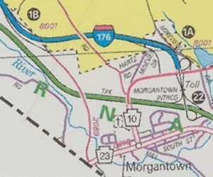 Morgantown in 1999