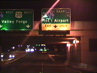 I-676 westbound at I 76