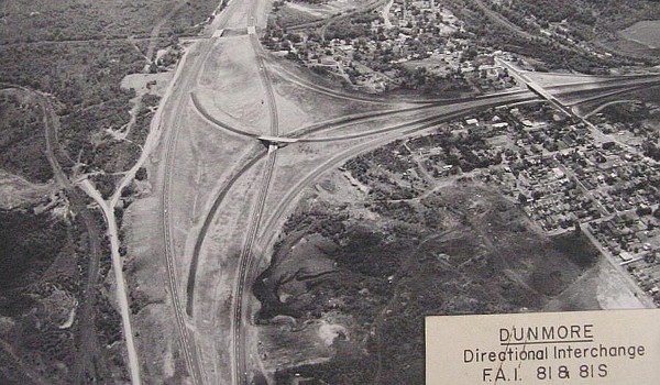 Current Exit 187 in the 1960s