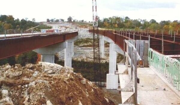 Southbound at PA 144 near Bellefonte (10/2000)