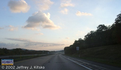 View of Exit 52 before construction