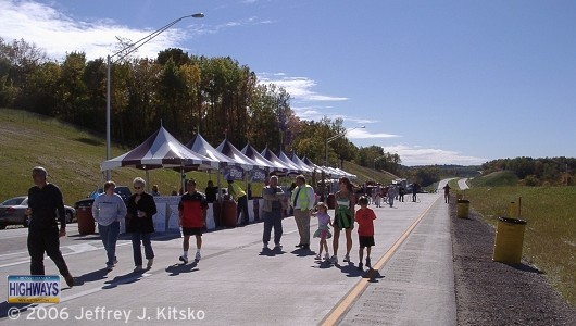 Various booths from local and government agencies