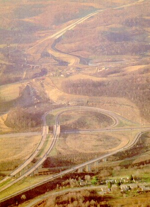 US 119 cloverleaf construction