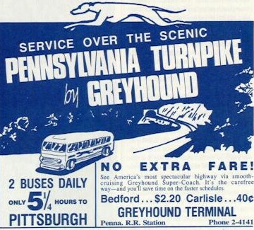Greyhound advertisement
