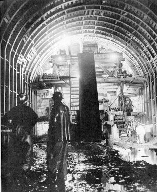 Inside the new Allegheny Mountain Tunnel