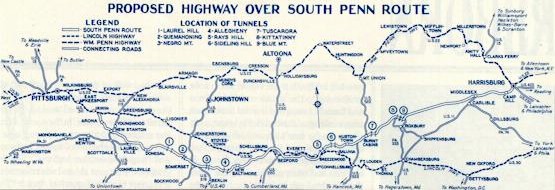 The Pennsylvania Turnpike plan