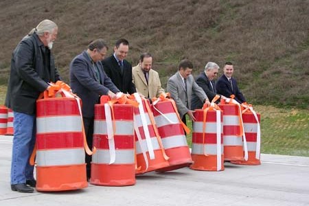 Barrel-rolling signifies the opening of the expressway