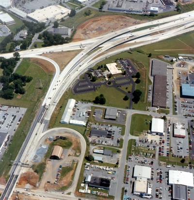 US 30 and PA 283 interchange