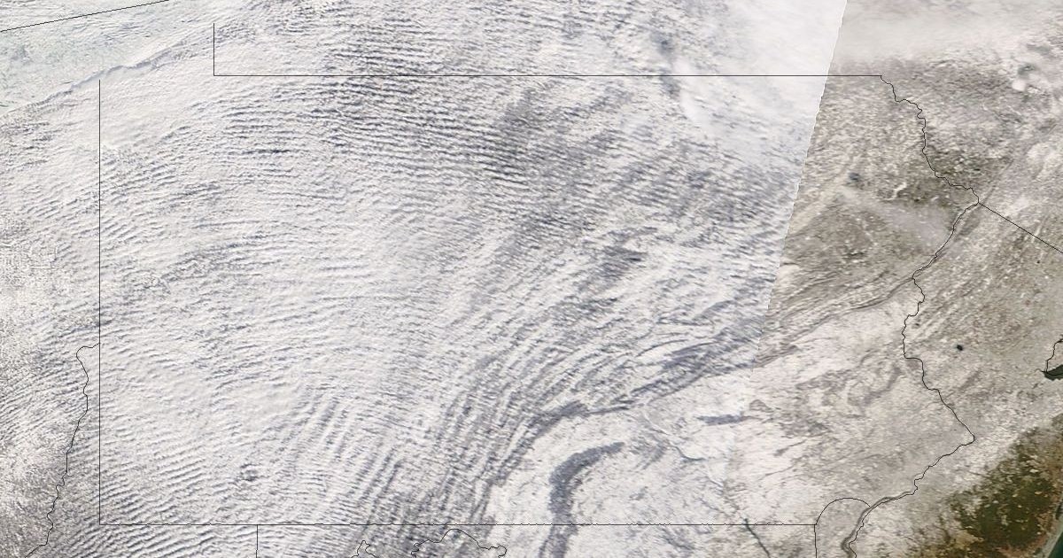 The snow cover after a winter storm wreaks havoc in 2007.