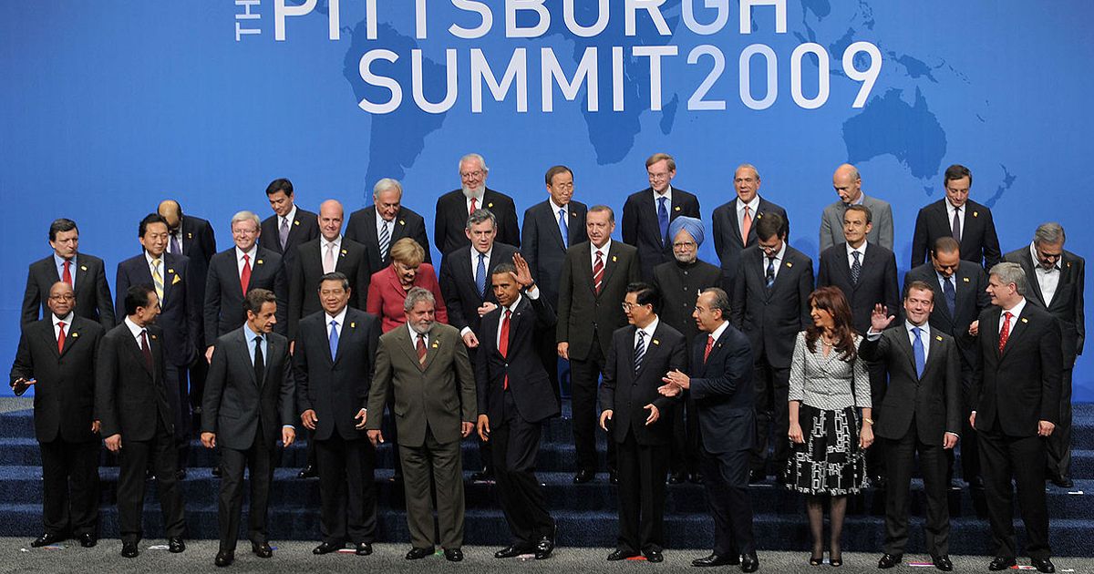 Leaders of the 20 largest economies in the world came to discuss matters in Pittsburgh.