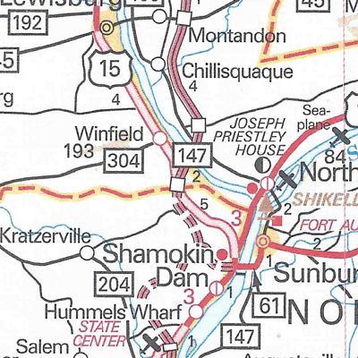 PA 147 part of the Central Susquehanna Valley Thruway complete