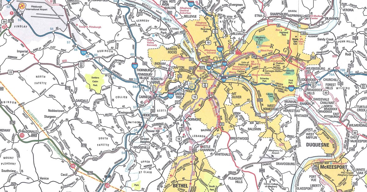 The Southern Beltway corrected to show it as a state route