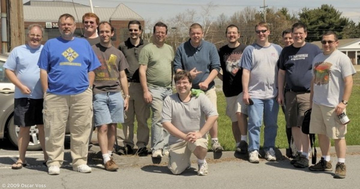 Group picture of those who attended the 2009 State College Meet.