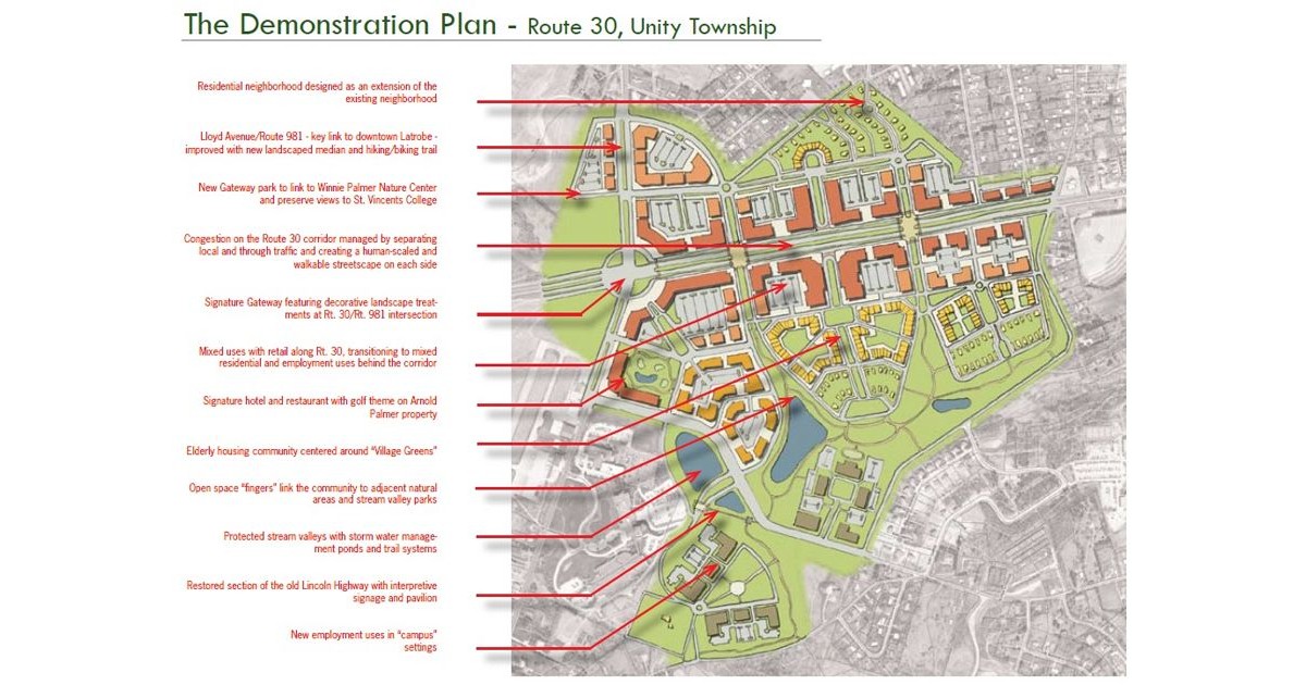 Planning for the future of the US 30 corridor south of Latrobe.