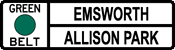 Green Belt-Emsworth/Allison Park sign