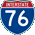 I-76 sign