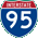 I-95 marker
