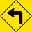 Left Turn sign