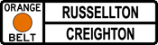 Orange Belt - Russellton/Creighton sign
