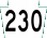 PA 230 marker