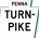 PA Turnpike marker