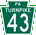 PA Turnpike 43