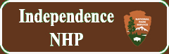 Independence National Historical Park sign