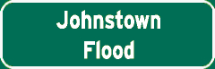 Johnstown Flood sign