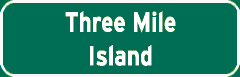 Three Mile Island Accident sign