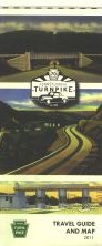 Cover of the 2011 Turnpike Travel Guide and Map