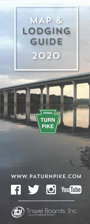 Cover of the 2020 Turnpike Map and Lodging Guide