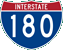 I-180 marker