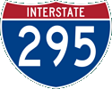 Interstate 295 marker