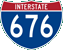 I-676 marker