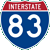 I-83 marker