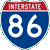I-86 marker