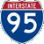 I-95 marker