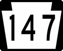 PA 147 marker