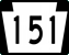 PA 151 marker