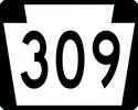 PA 309 marker