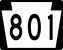 PA 801 marker