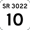 SR 3022 marker