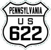 US 622 marker