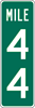 Image of a Double-Digit Reference Location Sign (D10-2)
