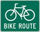 Image of a Bike Route Sign (D11-1)