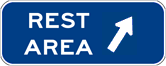 Image of a Rest Area Entrance Sign (D5-2)